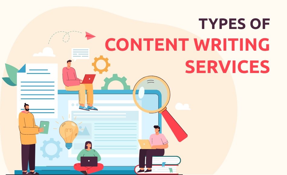 Six Different Types of Content Writing Services in India [Updated 2024]