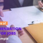 Importance of Recommendation letter for jobs and its sample