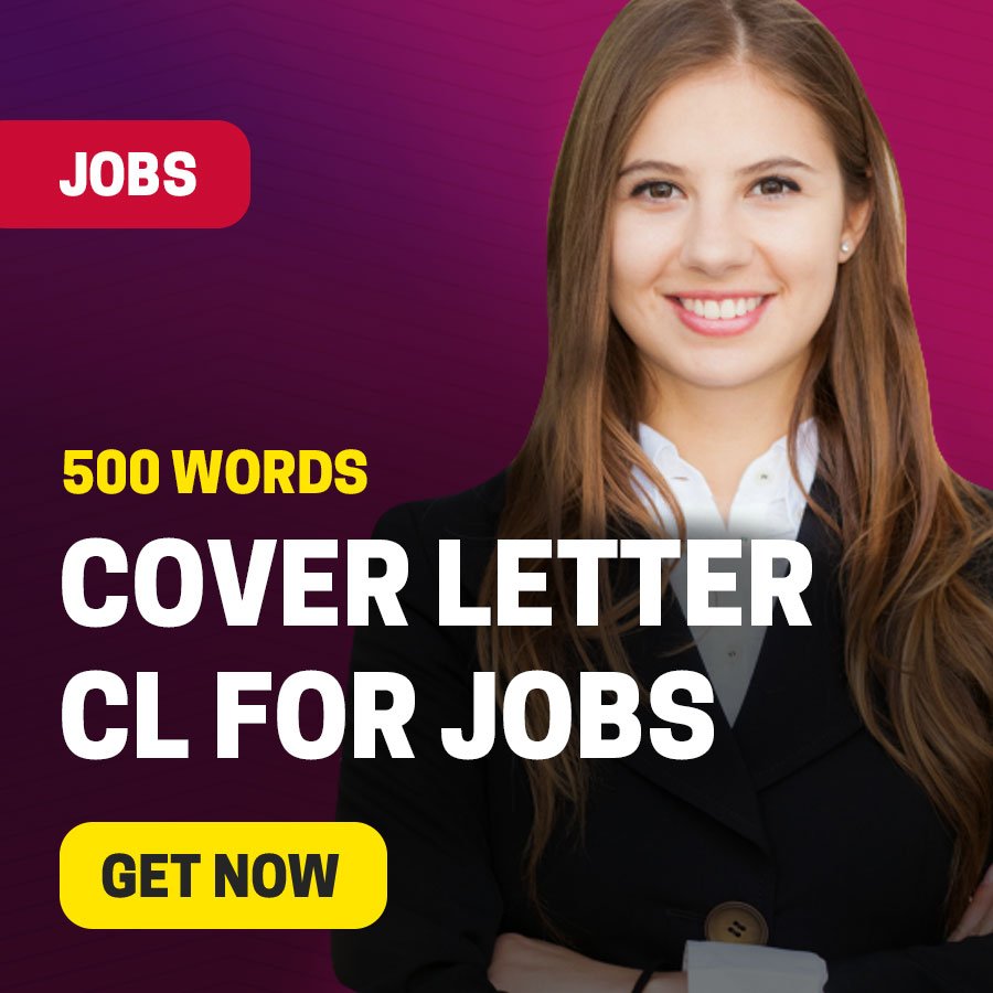 Cover Letter for Jobs