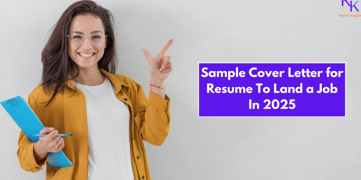 Sample Cover Letter for Resume To Land a Job In 2025