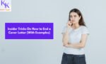 how to end a cover letter